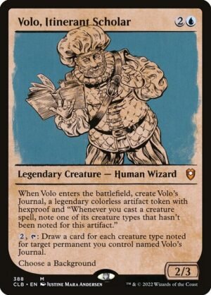 Volo, Itinerant Scholar - Foil<br /><span class="collector-number">Collector No. 388</span>