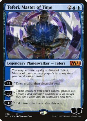 Teferi, Master of Time - Foil<br /><span class="collector-number">Collector No. 276</span>