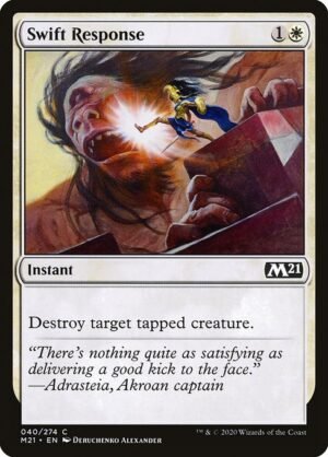 Swift Response<br /><span class="collector-number">Collector No. 40</span>