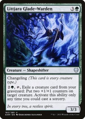 Littjara Glade-Warden<br /><span class="collector-number">Collector No. 182</span>