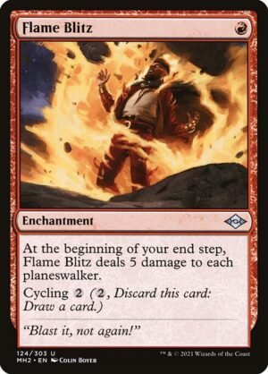 Flame Blitz<br /><span class="collector-number">Collector No. 124</span>