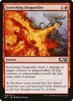 Scorching Dragonfire<br /><span class="collector-number">Collector No. 158</span>