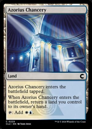 Azorius Chancery<br /><span class="collector-number">Collector No. 229</span>