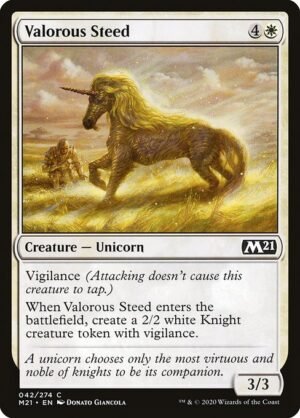 Valorous Steed<br /><span class="collector-number">Collector No. 42</span>