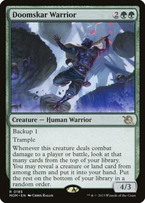 Doomskar Warrior - Foil<br /><span class="collector-number">Collector No. 185</span>