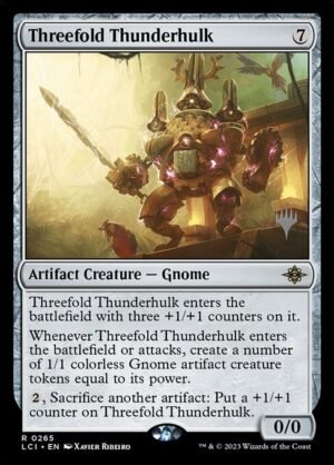 Threefold Thunderhulk - Foil<br /><span class="collector-number">Collector No. 265p</span>