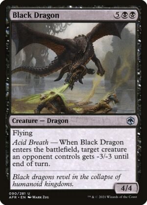 Black Dragon<br /><span class="collector-number">Collector No. 90</span>