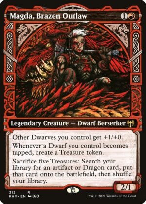 Magda, Brazen Outlaw - Foil<br /><span class="collector-number">Collector No. 312</span>