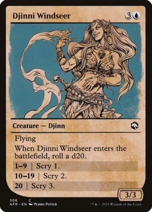Djinni Windseer<br /><span class="collector-number">Collector No. 306</span>