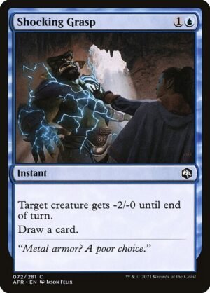 Shocking Grasp<br /><span class="collector-number">Collector No. 72</span>