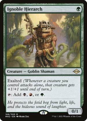 Ignoble Hierarch<br /><span class="collector-number">Collector No. 166</span>