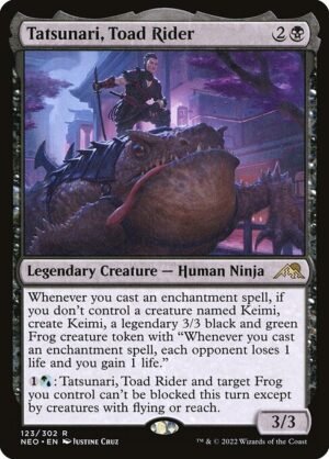 Tatsunari, Toad Rider - Foil<br /><span class="collector-number">Collector No. 123</span>