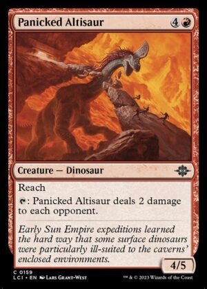 Panicked Altisaur<br /><span class="collector-number">Collector No. 159</span>