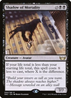 Shadow of Mortality - Foil<br /><span class="collector-number">Collector No. 94p</span>
