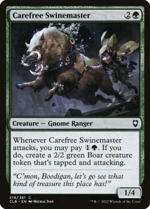 Carefree Swinemaster<br /><span class="collector-number">Collector No. 219</span>