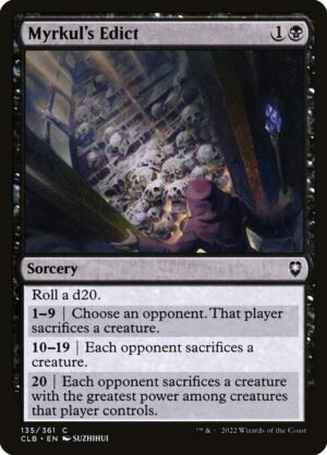Myrkul's Edict<br /><span class="collector-number">Collector No. 135</span>