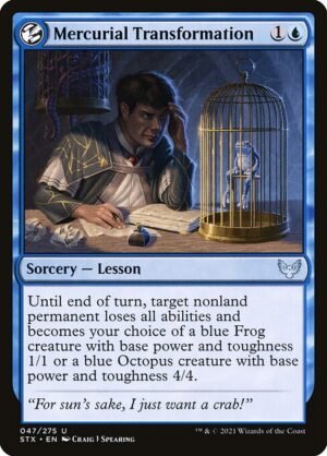 Mercurial Transformation<br /><span class="collector-number">Collector No. 47</span>