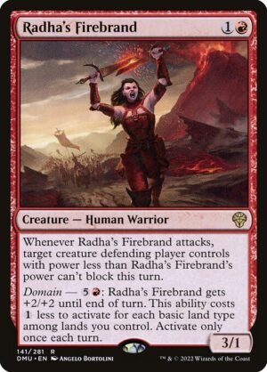Radha's Firebrand - Foil<br /><span class="collector-number">Collector No. 141</span>