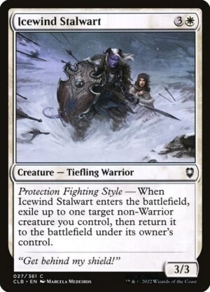 Icewind Stalwart<br /><span class="collector-number">Collector No. 27</span>