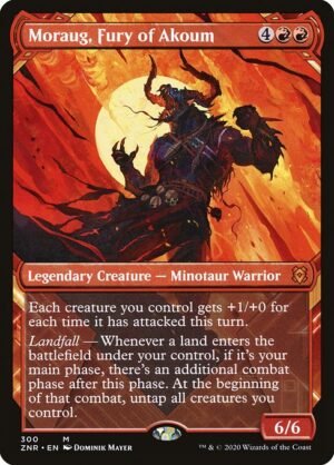 Moraug, Fury of Akoum<br /><span class="collector-number">Collector No. 300</span>