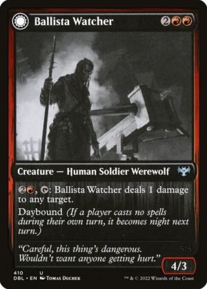 Ballista Watcher // Ballista Wielder - Foil<br /><span class="collector-number">Collector No. 410</span>