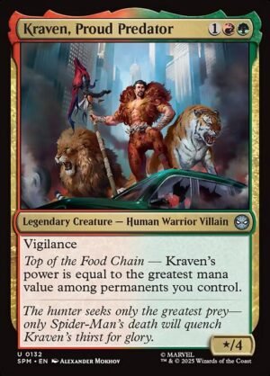 Kraven, Proud Predator<br /><span class="collector-number">Collector No. 132</span>