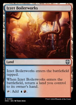 Izzet Boilerworks<br /><span class="collector-number">Collector No. 350</span>