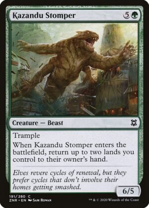 Kazandu Stomper<br /><span class="collector-number">Collector No. 191</span>
