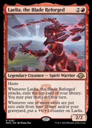 Laelia, the Blade Reforged - Foil<br /><span class="collector-number">Collector No. 281</span>