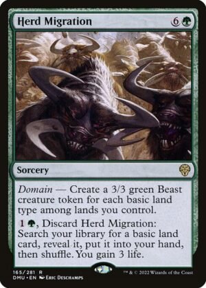 Herd Migration - Foil<br /><span class="collector-number">Collector No. 165</span>