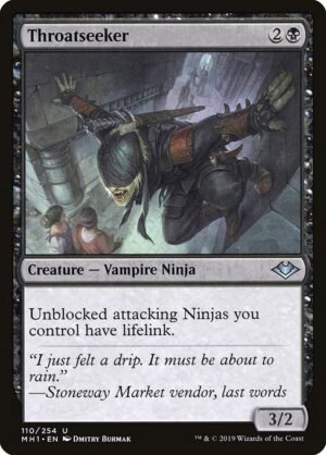 Throatseeker<br /><span class="collector-number">Collector No. 110</span>