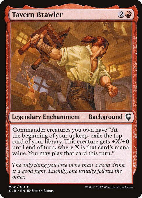 Tavern Brawler<br /><span class="collector-number">Collector No. 200</span>