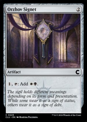 Orzhov Signet<br /><span class="collector-number">Collector No. 225</span>