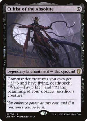 Cultist of the Absolute<br /><span class="collector-number">Collector No. 123</span>