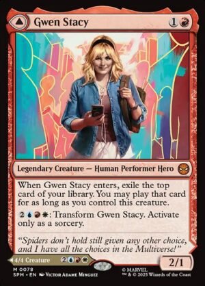 Gwen Stacy // Ghost-Spider - Foil<br /><span class="collector-number">Collector No. 78</span>