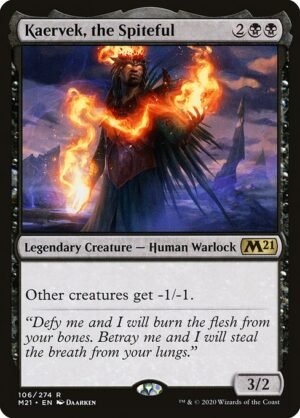 Kaervek, the Spiteful<br /><span class="collector-number">Collector No. 106</span>