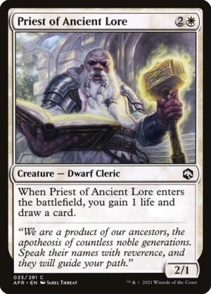 Priest of Ancient Lore<br /><span class="collector-number">Collector No. 35</span>