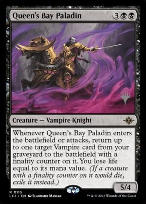 Queen's Bay Paladin<br /><span class="collector-number">Collector No. 115p</span>