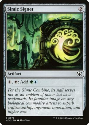 Simic Signet<br /><span class="collector-number">Collector No. 378</span>