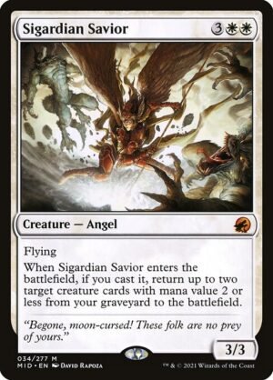 Sigardian Savior - Foil<br /><span class="collector-number">Collector No. 34</span>