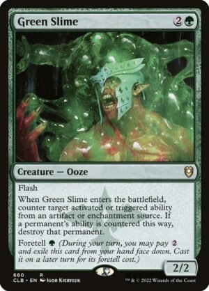 Green Slime<br /><span class="collector-number">Collector No. 680</span>