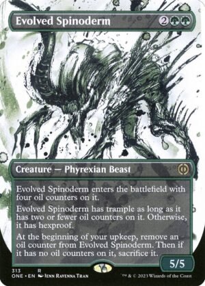 Evolved Spinoderm - Foil<br /><span class="collector-number">Collector No. 313</span>