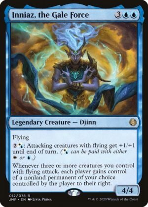 Inniaz, the Gale Force<br /><span class="collector-number">Collector No. 12</span>