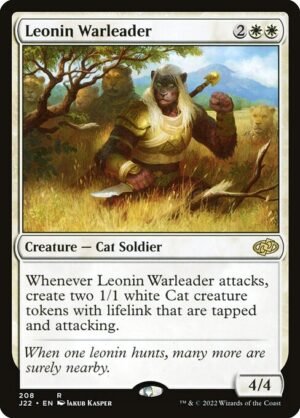 Leonin Warleader<br /><span class="collector-number">Collector No. 208</span>