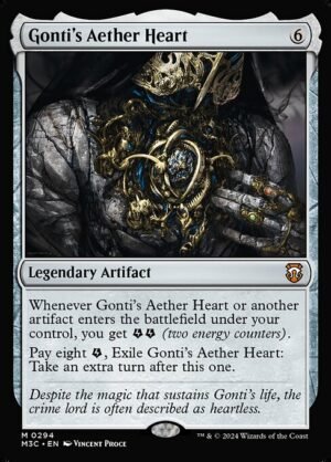 Gonti's Aether Heart<br /><span class="collector-number">Collector No. 294</span>