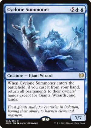 Cyclone Summoner<br /><span class="collector-number">Collector No. 52</span>