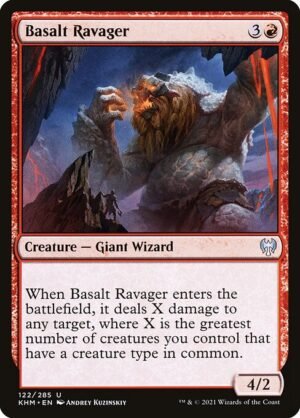 Basalt Ravager<br /><span class="collector-number">Collector No. 122</span>