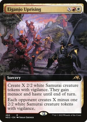 Eiganjo Uprising - Foil<br /><span class="collector-number">Collector No. 484</span>