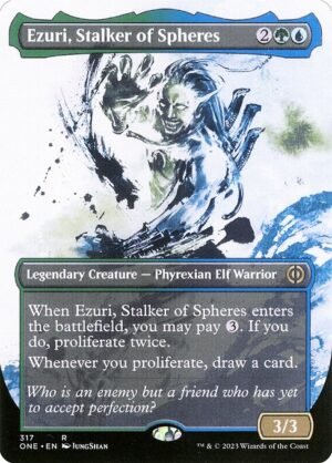 Ezuri, Stalker of Spheres<br /><span class="collector-number">Collector No. 317</span>