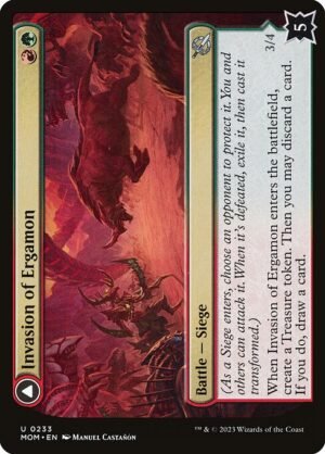 Invasion of Ergamon // Truga Cliffcharger<br /><span class="collector-number">Collector No. 233</span>